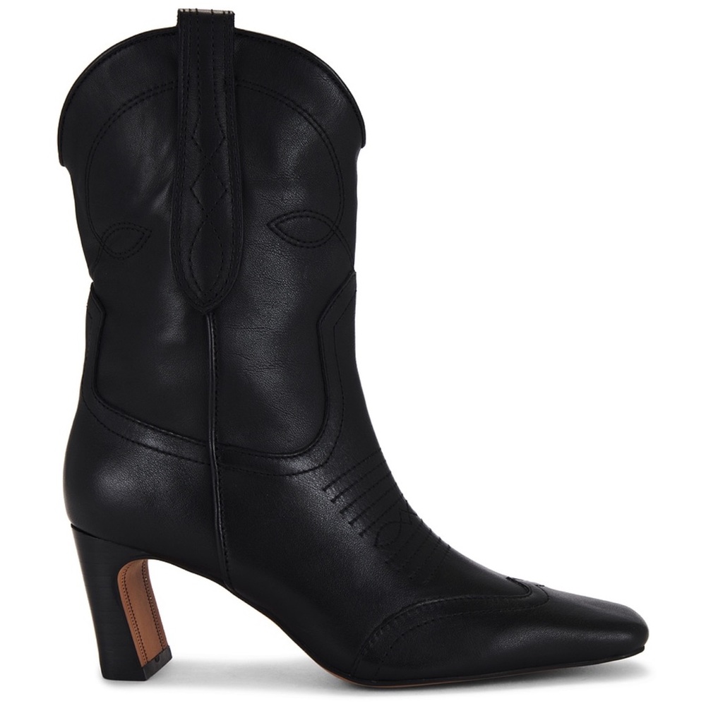 Steve Madden Josefine Black Boots Size 6 - Picture 2 of 9
